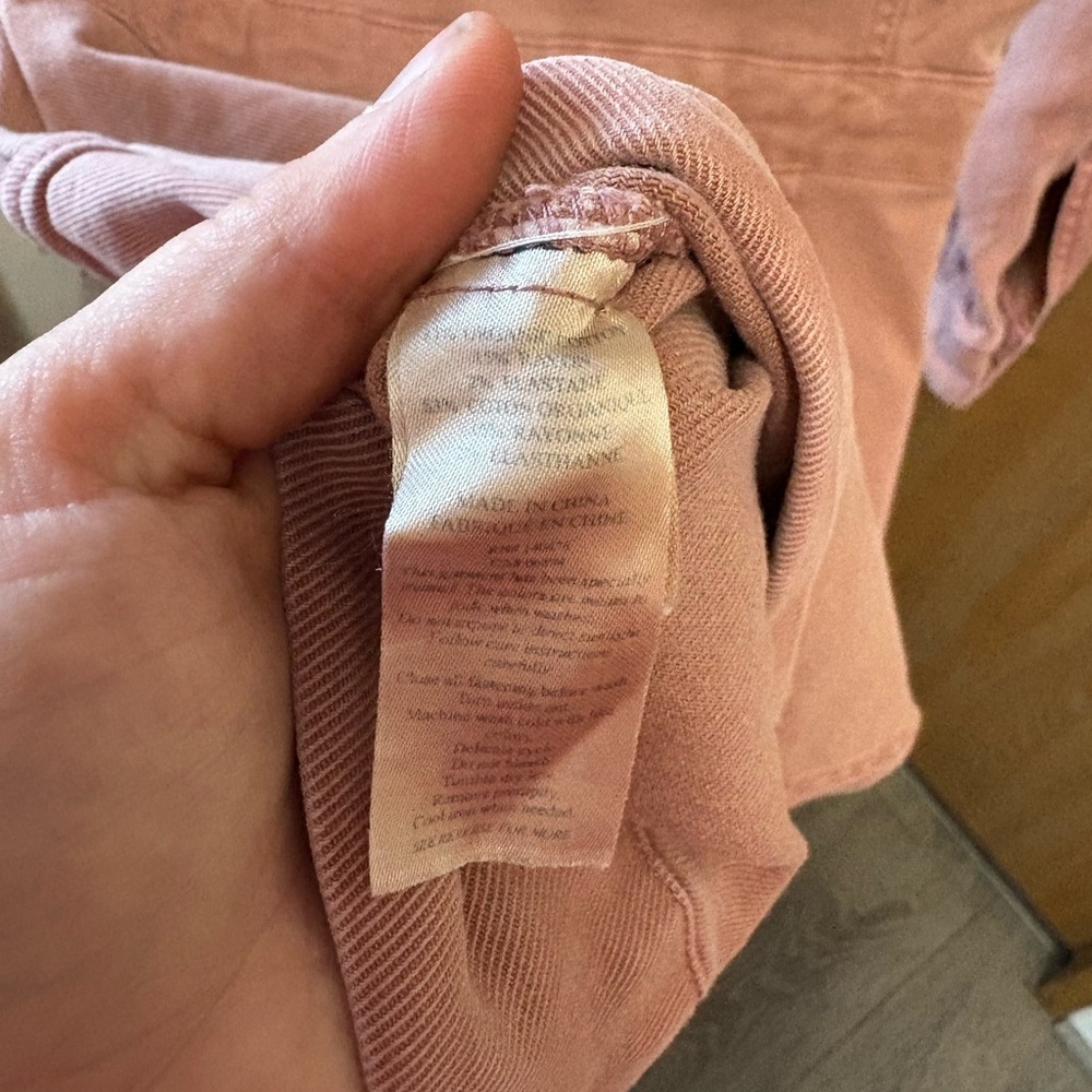 Faherty Rose Button-Up Jean Dress ๐ - Picture 12 of 12